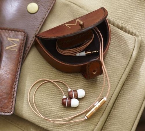 Saddle Leather Earphone Case Saddle Leather Earphone Case