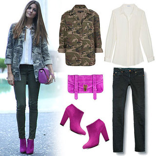 Camo Print Street Style | Fall 2012