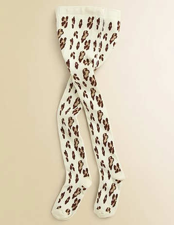 Girls' Printed Tights