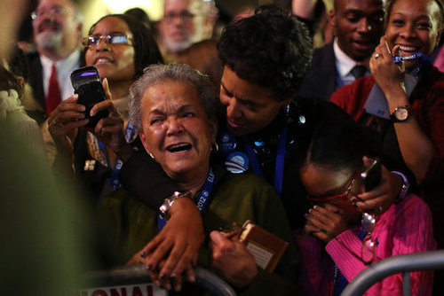 President Obama Wins! See Pictures of His Celebratory Event in Chicago President Obama Wins! See Pictures of His Celebratory Event in Chicago
