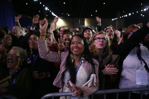 President Obama Wins! See Pictures of His Celebratory Event in Chicago President Obama Wins! See Pictures of His Celebratory Event in Chicago