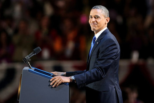 President Obama Wins! See Pictures of His Celebratory Event in Chicago President Obama Wins! See Pictures of His Celebratory Event in Chicago