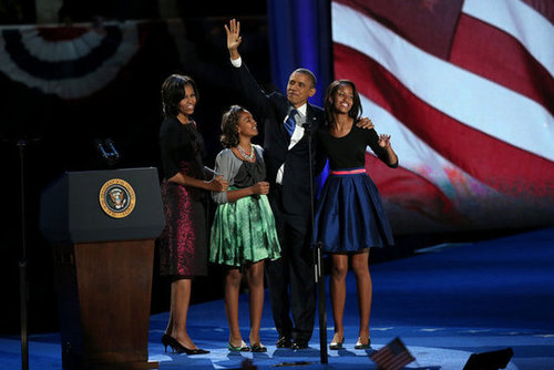 President Obama Wins! See Pictures of His Celebratory Event in Chicago President Obama Wins! See Pictures of His Celebratory Event in Chicago