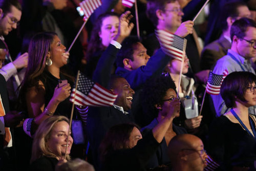 President Obama Wins! See Pictures of His Celebratory Event in Chicago President Obama Wins! See Pictures of His Celebratory Event in Chicago