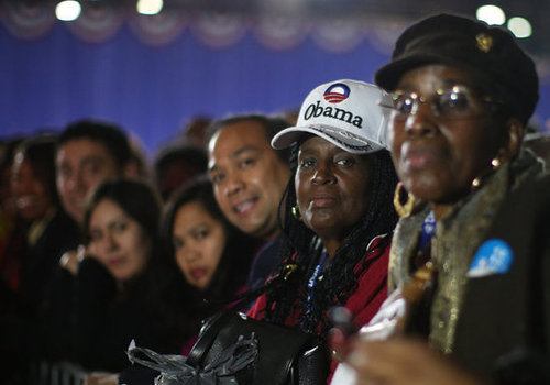 President Obama Wins! See Pictures of His Celebratory Event in Chicago President Obama Wins! See Pictures of His Celebratory Event in Chicago
