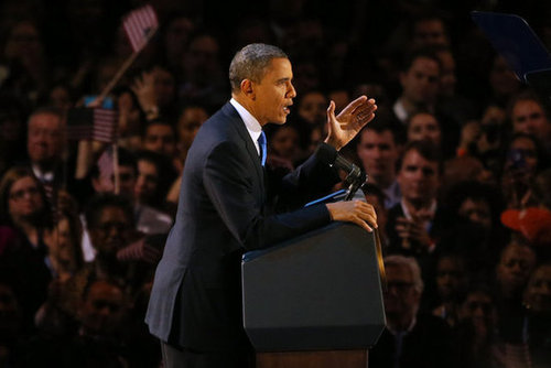 President Obama Wins! See Pictures of His Celebratory Event in Chicago President Obama Wins! See Pictures of His Celebratory Event in Chicago