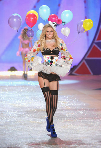Toni Garrn was on the Victoria's Secret Fashion Show runway.
Toni Garrn was on the Victoria's Secret Fashion Show runway.