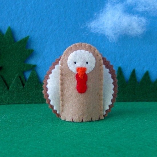 Turkey Finger Puppet Turkey Finger Puppet