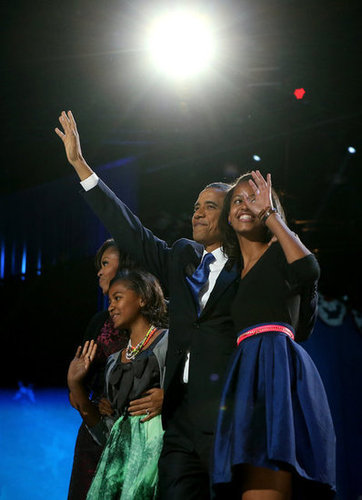 President Obama Wins! See Pictures of His Celebratory Event in Chicago President Obama Wins! See Pictures of His Celebratory Event in Chicago