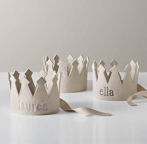 Restoration Hardware Baby and Child Wool Felt Crown Restoration Hardware Baby and Child Wool Felt Crown