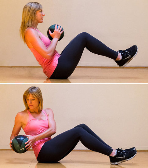 How To Exercise With A Medicine Ball At Home POPSUGAR Fitness