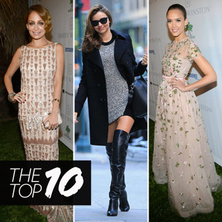 Top Ten Best Dressed: Jess Alba, Miranda Kerr, Nicole Richie