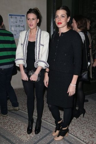 Juliette Mayol and Charlotte Casiraghi Juliette Mayol and Charlotte Casiraghi