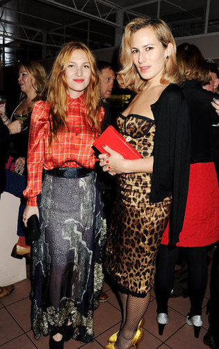 Josephine De La Baume and Charlotte Dellal Josephine De La Baume and Charlotte Dellal