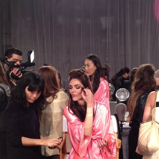 We got a sneak peek at Hilary Rhoda getting glam for the Victoria's Secret Fashion Show!
We got a sneak peek at Hilary Rhoda getting glam for the Victoria's Secret Fashion Show!