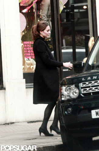 Kate Middleton left Harvey Nichols.
Kate Middleton left Harvey Nichols.