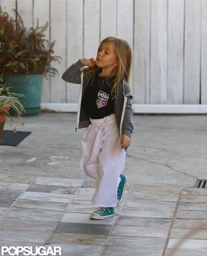 Seraphina Affleck had karate.
Seraphina Affleck had karate.