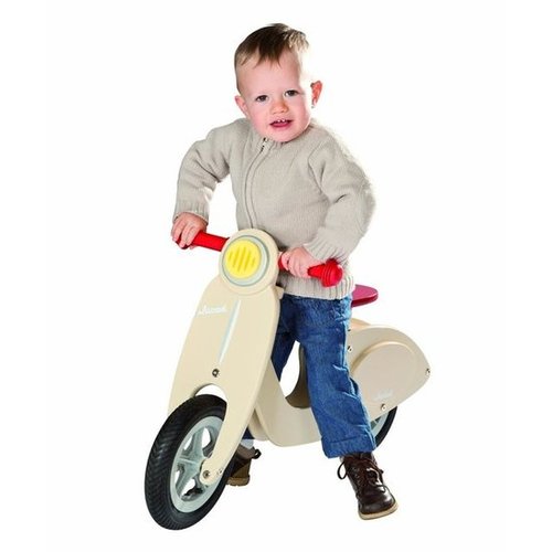 For 3-Year-Olds: Janod Wooden Scooter Balance Running Bike For 3-Year-Olds: Janod Wooden Scooter Balance Running Bike