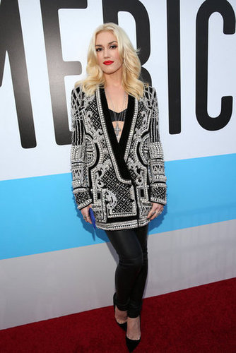 Gwen Stefani Arrives at the AMAs Ahead of Her Performance With No Doubt Gwen Stefani Arrives at the AMAs Ahead of Her Performance With No Doubt