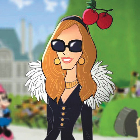 Fashion Cartoons From Barneys & Disney Electric Holiday Fashion Cartoons From Barneys & Disney Electric Holiday
