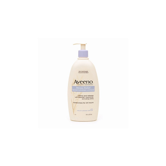 Infused with lavender and chamomile, Aveeno Active Naturals Moisturizing Lotion ($11) removes stress and smooths things over.
Infused with lavender and chamomile, Aveeno Active Naturals Moisturizing Lotion ($11) removes stress and smooths things over.