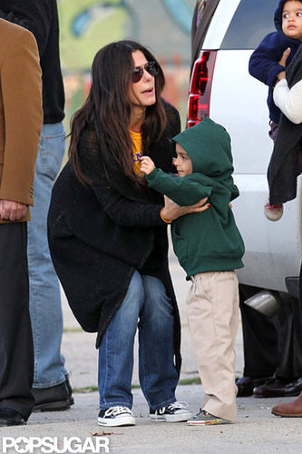 Sandra Bullock Shares a Playdate With Camila Alves and Their Kids Sandra Bullock Shares a Playdate With Camila Alves and Their Kids