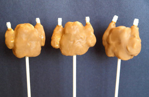 Turkey Cake Pops Turkey Cake Pops