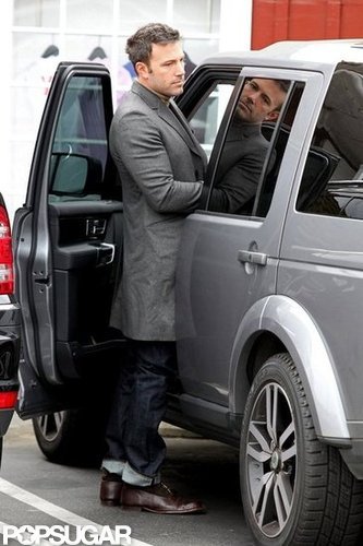Ben Affleck got into his car in LA.
Ben Affleck got into his car in LA.