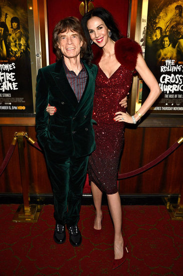 L'Wren Scott and Mick Jagger