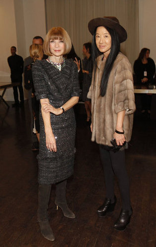 Anna Wintour and Vera Wang Anna Wintour and Vera Wang