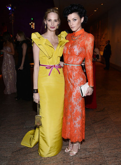 Lauren Santo Domingo and Jessica Stam