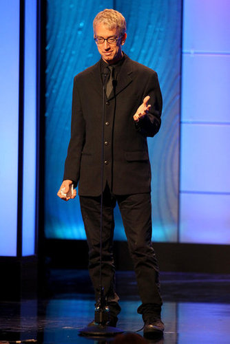 Andy Dick was on stage at the American Cinematheque Awards.
Andy Dick was on stage at the American Cinematheque Awards.