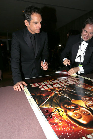Ben Stiller signed autographs at the American Cinematheque Awards in LA.
Ben Stiller signed autographs at the American Cinematheque Awards in LA.