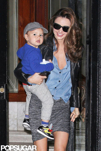 Miranda Kerr Has a Smiley Date Night With Flynn Bloom Miranda Kerr Has a Smiley Date Night With Flynn Bloom