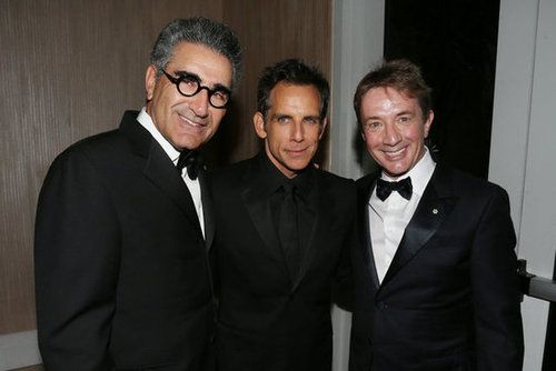 Ben Stiller Accepts a Major Award With Jen, Justin, and Friends Ben Stiller Accepts a Major Award With Jen, Justin, and Friends