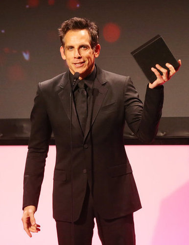 Ben Stiller Accepts a Major Award With Jen, Justin, and Friends Ben Stiller Accepts a Major Award With Jen, Justin, and Friends