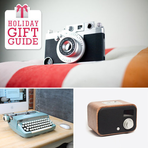 Since the holidays are all about tradition and nostalgia, it only seems fitting to give retro-inspired gadget gifts to the techies on your shopping list — and Geek has a great roundup of them!
Since the holidays are all about tradition and nostalgia, it only seems fitting to give retro-inspired gadget gifts to the techies on your shopping list — and Geek has a great roundup of them!