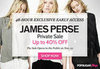 Early Access to James Perse's Private Sale