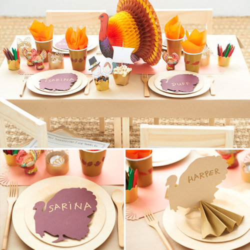 Create a Turkey-rific Kids' Table Create a Turkey-rific Kids' Table