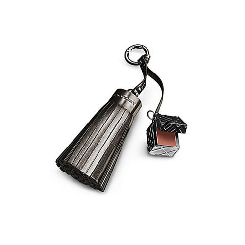 She can clip the Burberry beauty charm ($85) onto her bag for a designer embellishment and she can touch up her lips with the lip-gloss charm.
She can clip the Burberry beauty charm ($85) onto her bag for a designer embellishment and she can touch up her lips with the lip-gloss charm.