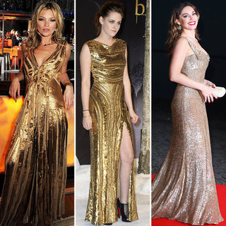 Les stars raffolent des robes dorées ! Et vous ?