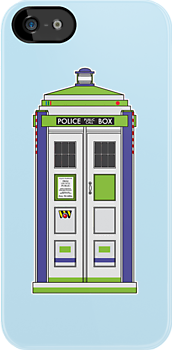 "The Space Ranger Has the Phone Box . . . " "The Space Ranger Has the Phone Box . . . "