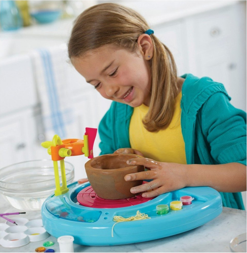 For 7-Year-Olds: Discovery Deluxe Pottery Wheel For 7-Year-Olds: Discovery Deluxe Pottery Wheel
