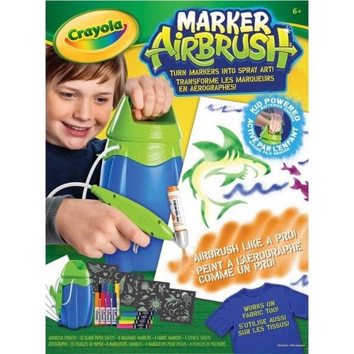 For 7-Year-Olds: Crayola Marker Airbrush For 7-Year-Olds: Crayola Marker Airbrush
