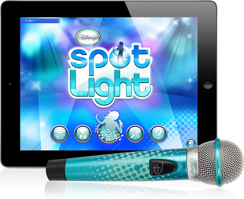 For 8-Year-Olds: Disney Spotlight Digital Wireless Mic + Karaoke App For 8-Year-Olds: Disney Spotlight Digital Wireless Mic + Karaoke App