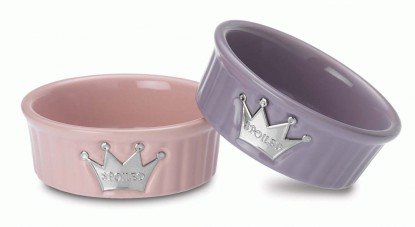 Your pet is spoiled, and she's not afraid to say it. These Spoiled Furever Pet Bowls ($10) would work for cats or small dogs who love the pampered life.
Your pet is spoiled, and she's not afraid to say it. These Spoiled Furever Pet Bowls ($10) would work for cats or small dogs who love the pampered life.