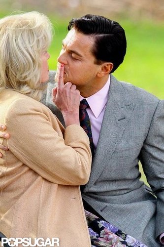 Leonardo DiCaprio Locks Lips With a Fabulous Costar Leonardo DiCaprio Locks Lips With a Fabulous Costar