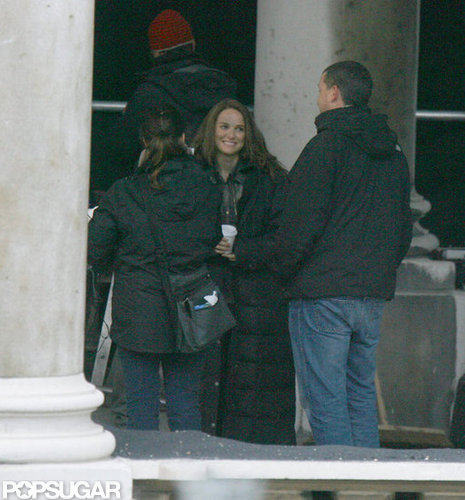 Natalie Portman took a break from filming Thor: The Dark World in London.
Natalie Portman took a break from filming Thor: The Dark World in London.