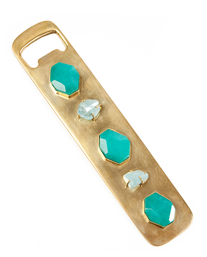 I own a ton of crappy bottle openers, most of which always seem to get lost in my kitchen drawers. Cross my heart, I will never misplace this incredibly awesome jeweled Kelly Wearstler bejeweled rendition ($425).
— Chi Diem Chau associate editor
I own a ton of crappy bottle openers, most of which always seem to get lost in my kitchen drawers. Cross my heart, I will never misplace this incredibly awesome jeweled Kelly Wearstler bejeweled rendition ($425).
— Chi Diem Chau associate editor