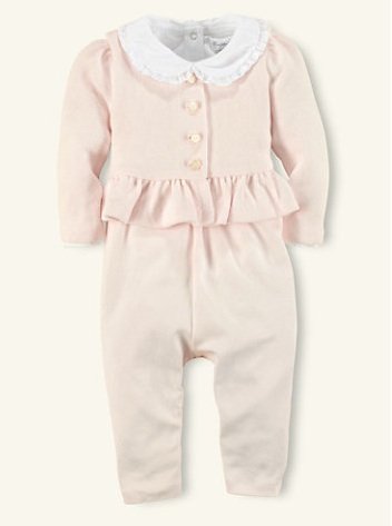 Ralph Lauren 3-Piece Overall Set